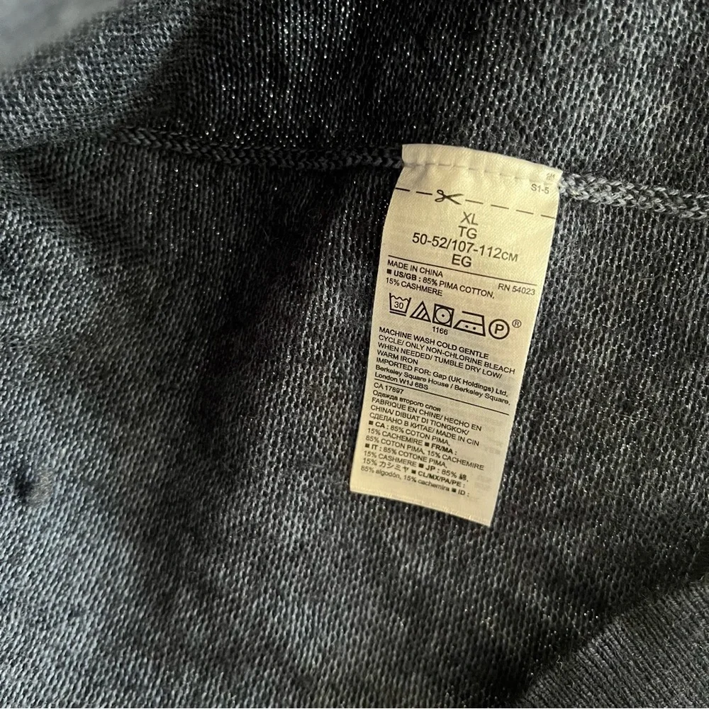 Banana Republic Men's Cashmere Blend Crew Neck Sweater Size XL Preppy Casual